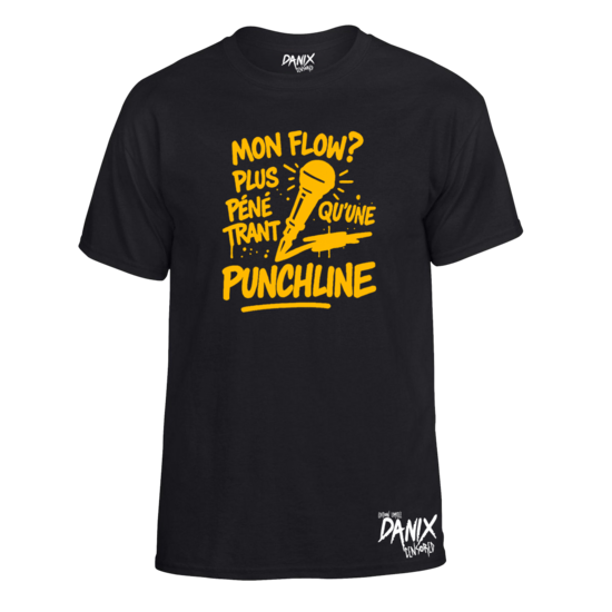 Tshirt Mon flow ? Plus pénétrant qu'une punchline